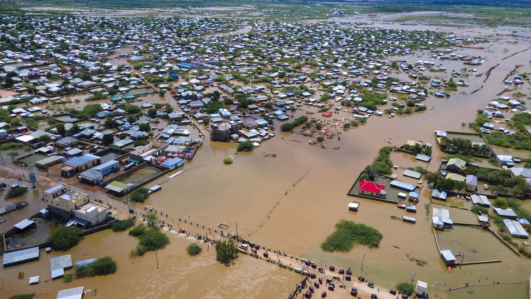 Inundaciones en Somalia.