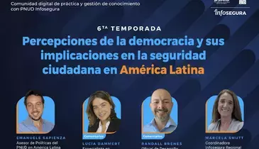 Evento sobre Percepciones de la democracia y sus implicaciones en la seguridad ciudadana en América Latina