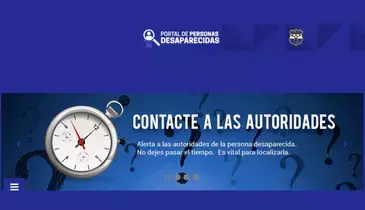 El Salvador cuenta con portal de avisos para contribuir a la localización de personas desaparecidas