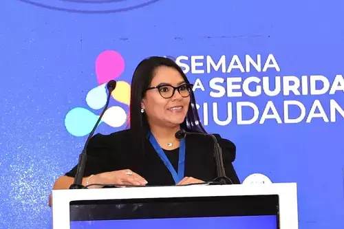Karla Salazar, Coordinadora de la Red de Conocimiento sobre Seguridad Ciudadana (CONOSE)