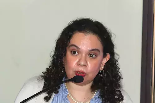 Gabriela Pérez, InfoSegura specialist in Justicia and Rule of Law 