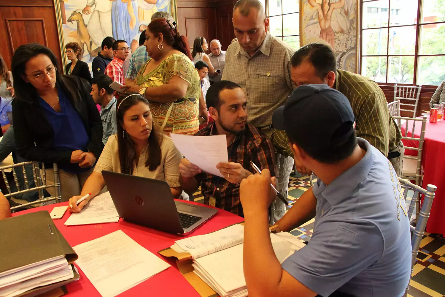 Funcionarios de Guatemala, El Salvador y Panamá visitan experiencias de gestión de información y observatorios sobre seguridad ciudadana en Honduras