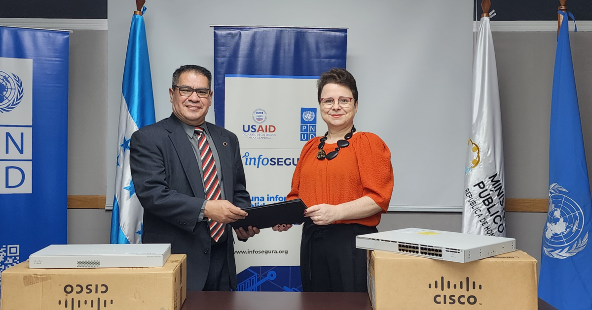 In Honduras, Public Ministry receives modern IT equipment to